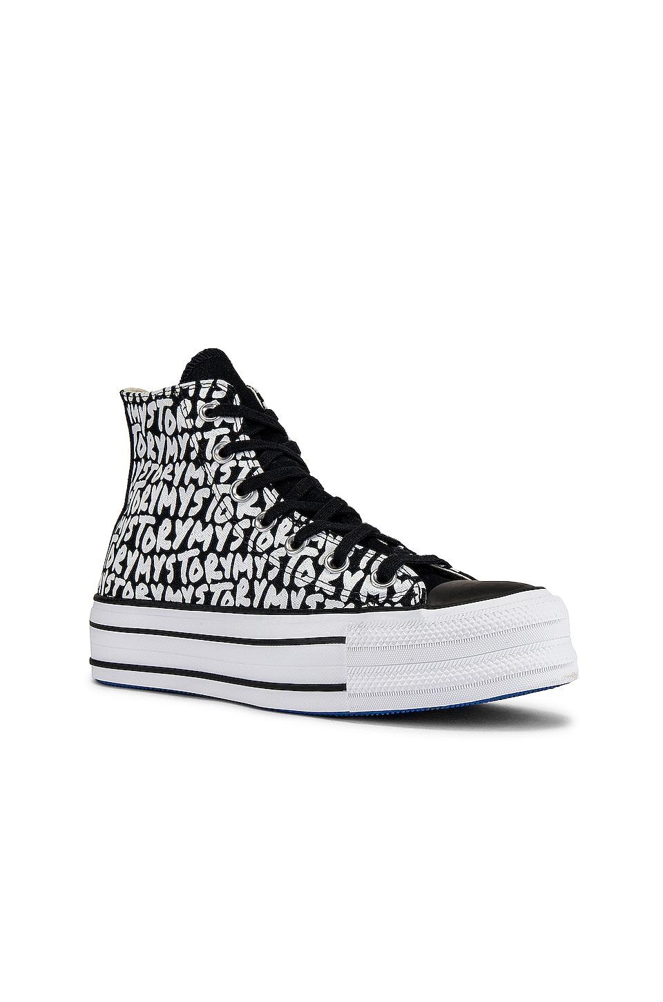 Converse Chuck Taylor All Star Platform My Story Sneaker in Black | Lyst