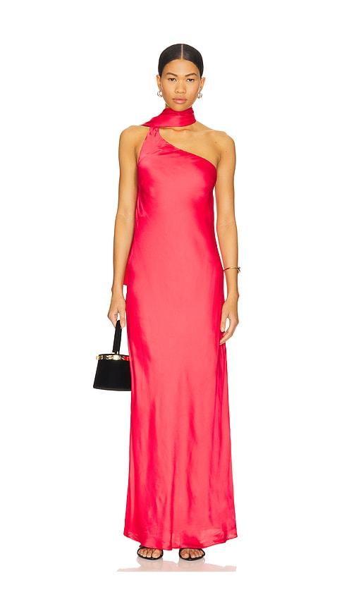 knee length dresses for ladies ''Hotline' Lobster Maxi Dress - Black main image 0