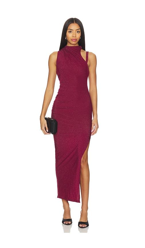 janhvi maxi dress in hot pink Janhvi Dress – Style Rotate NZ