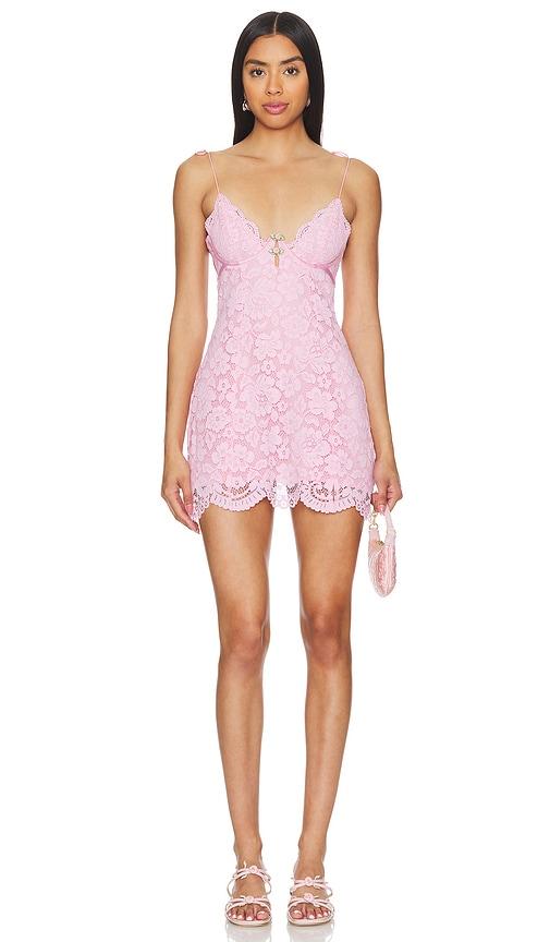 For Love Lemons Creamsicle Lace Slip Dress in Pink Lyst UK