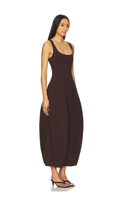 alc brown leather dress Look At You Camel Brown Faux Leather Dress – Shop the Mint main image 1