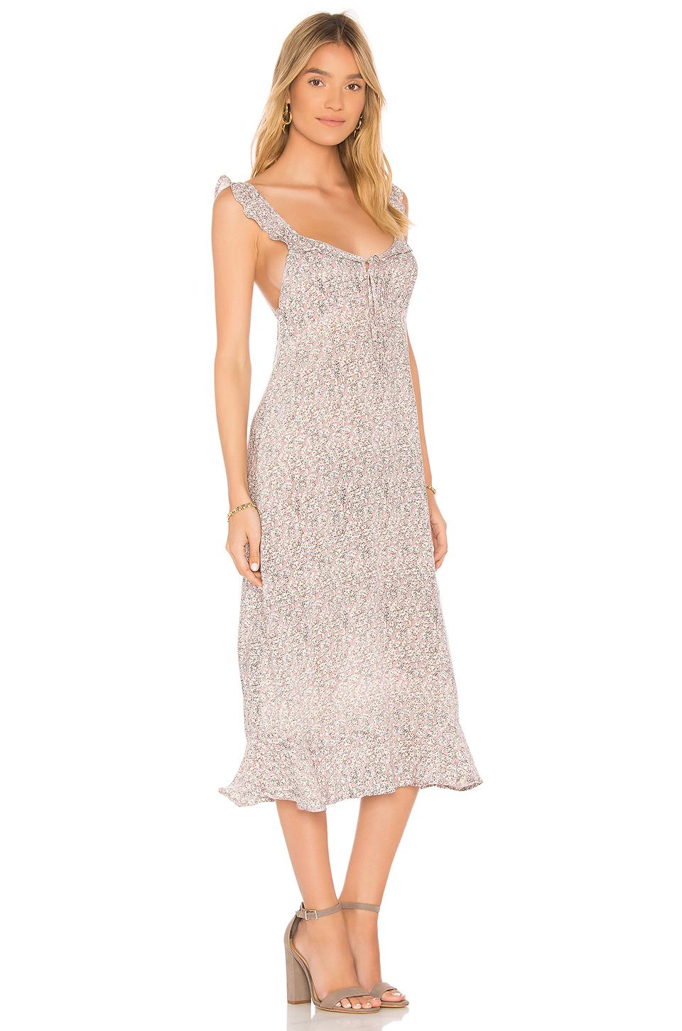 auguste midi dress