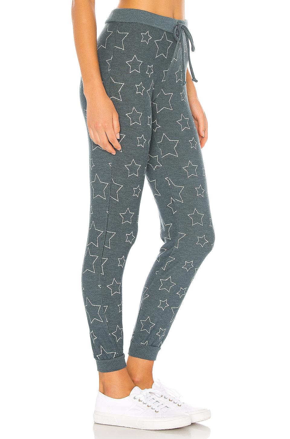 Chaser Fleece Silver Stars Sweatpant in Blue - Lyst