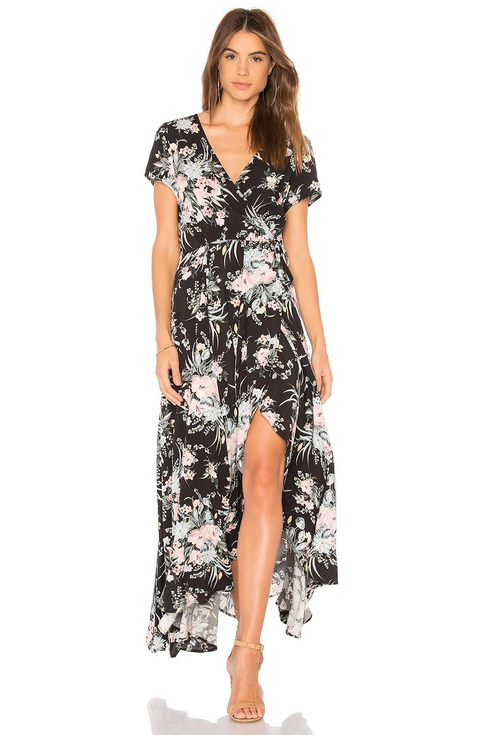 auguste wrap dress