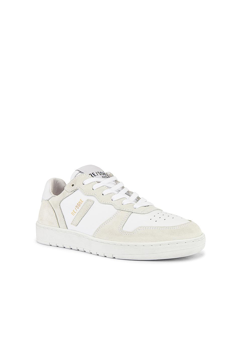RE/DONE 80s Basketball Shoe in White | Lyst