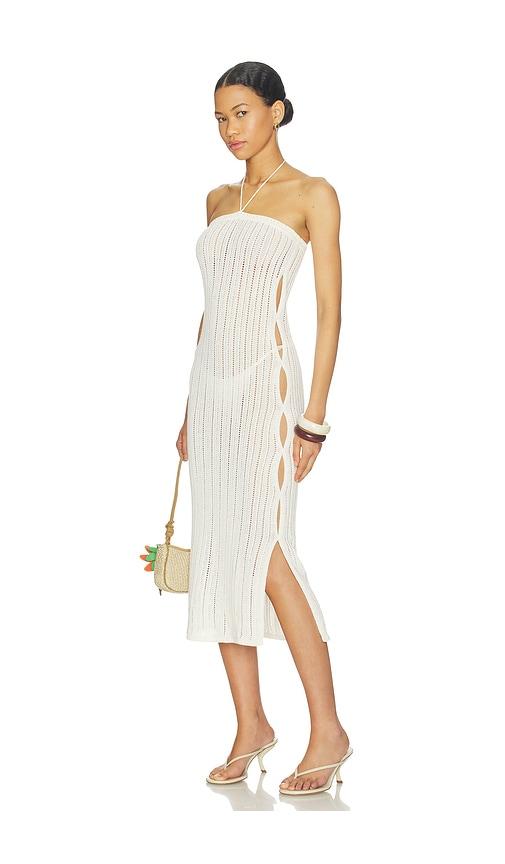 petal and pup una midi dress Petal & Pup Women's Charmed Asymmetric Dress - White