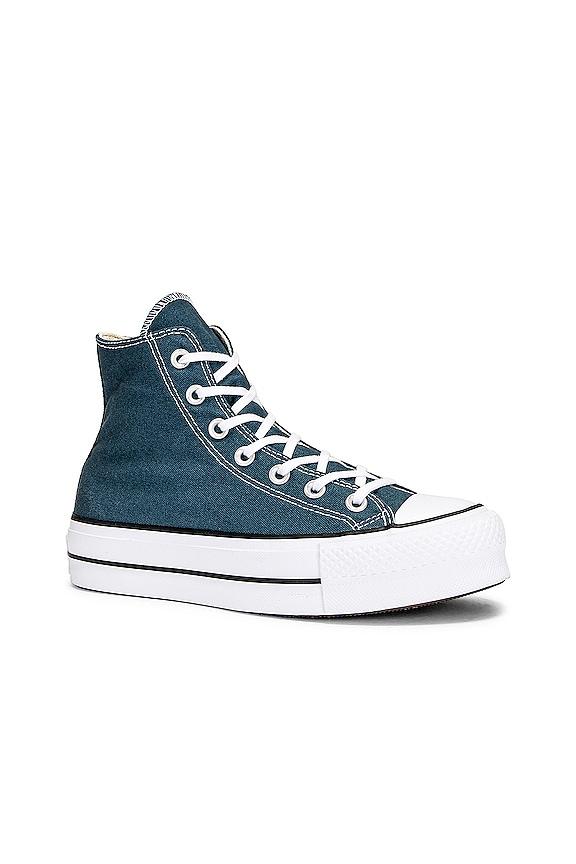 Converse Chuck Taylor All Star Lift Sneaker in Blue | Lyst