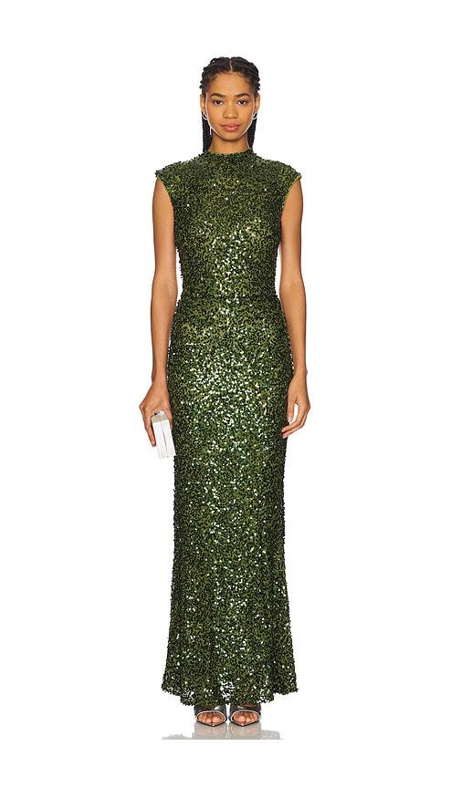 Camila Coelho Emma Maxi Dress in Green | Lyst