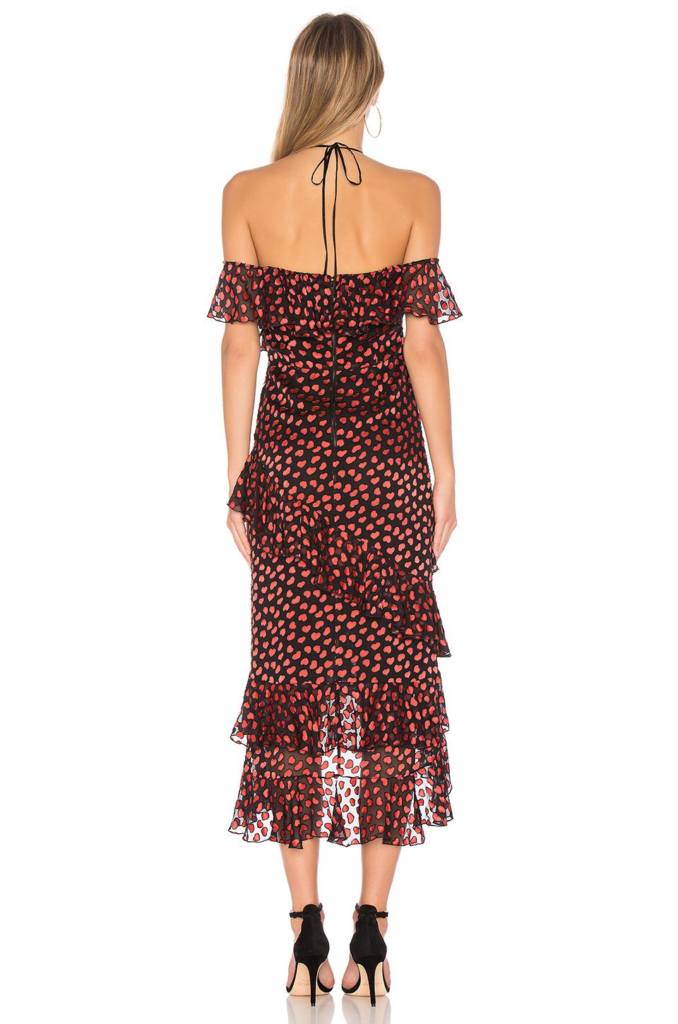alice and olivia annabeth dress