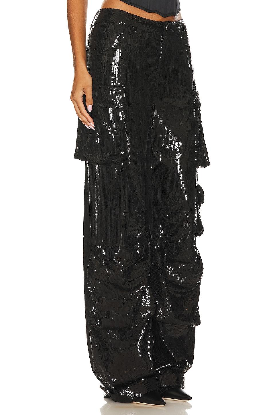Steve Madden Duo Sequin Pant in Black | Lyst