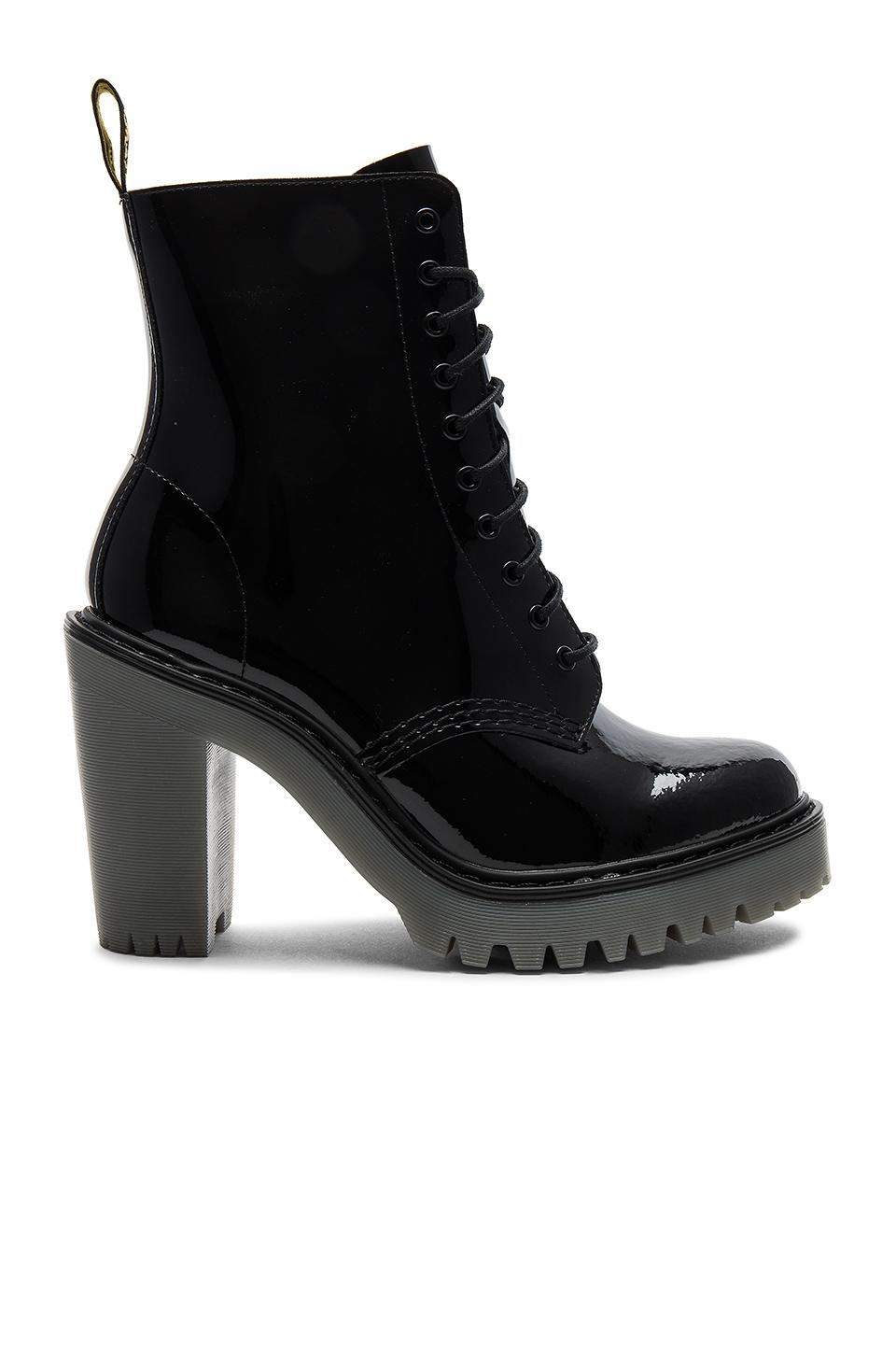 Martens Seirene Kendra Black Patent Dr Martens Kendra - Main Image