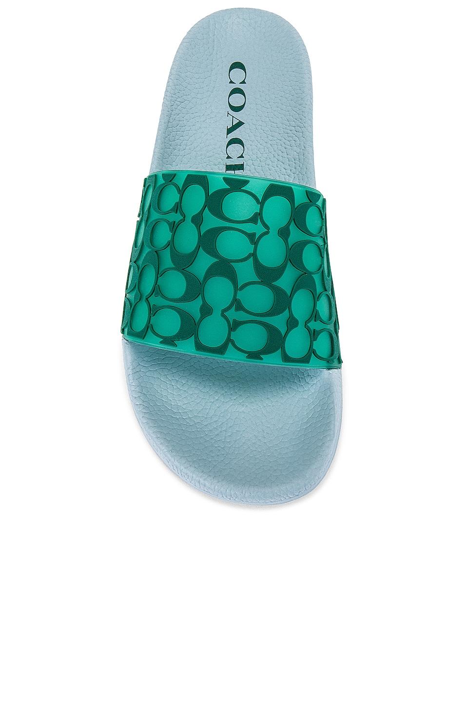 Coach slides green Clearance