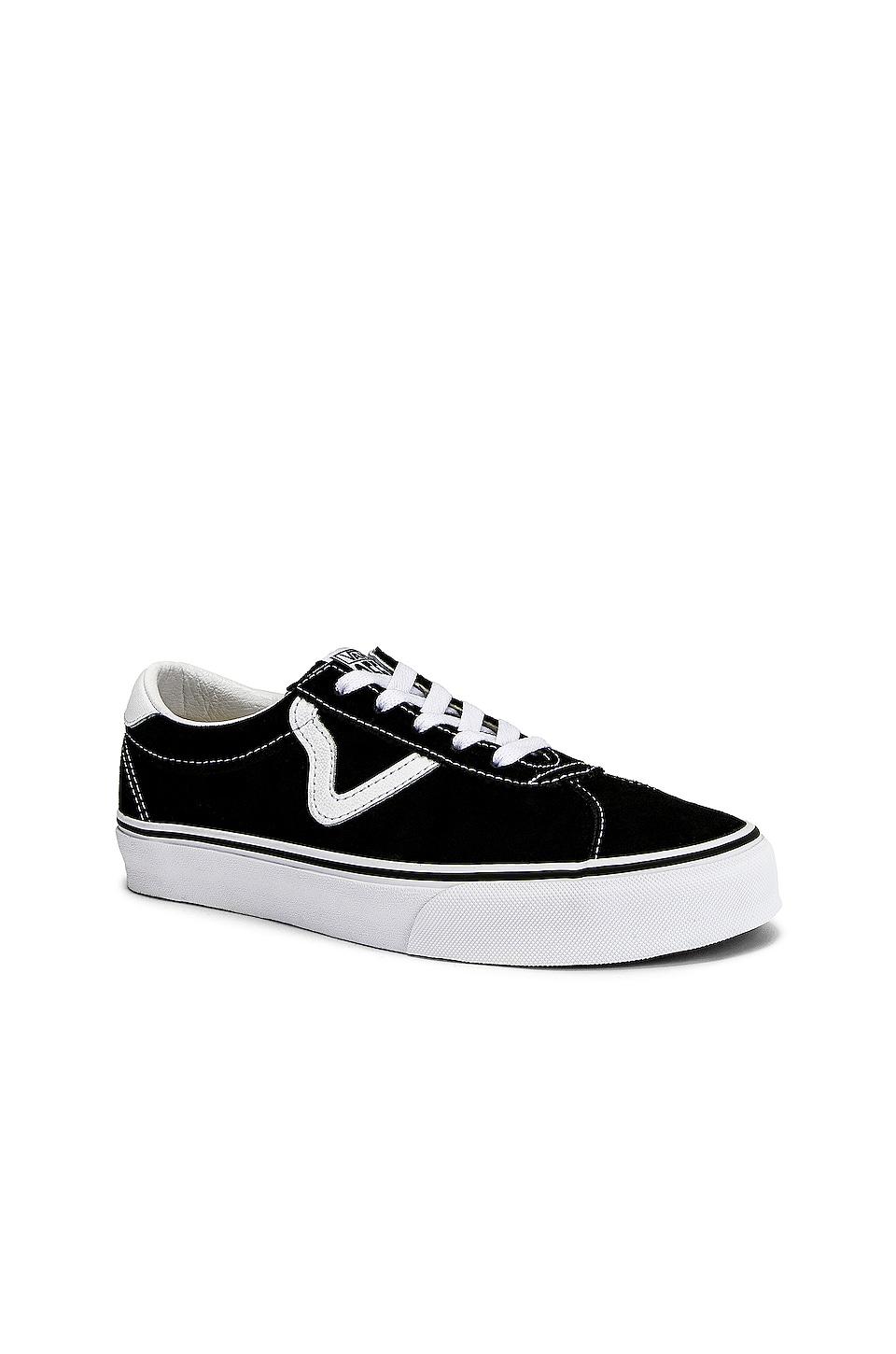 vans sport shoes black