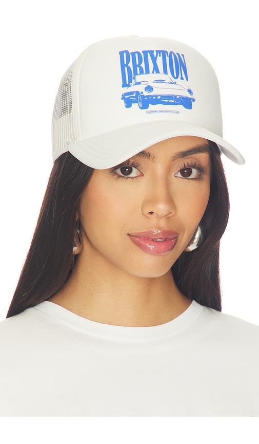 Joanna Visor Honey/Black/Pink Straw Hat