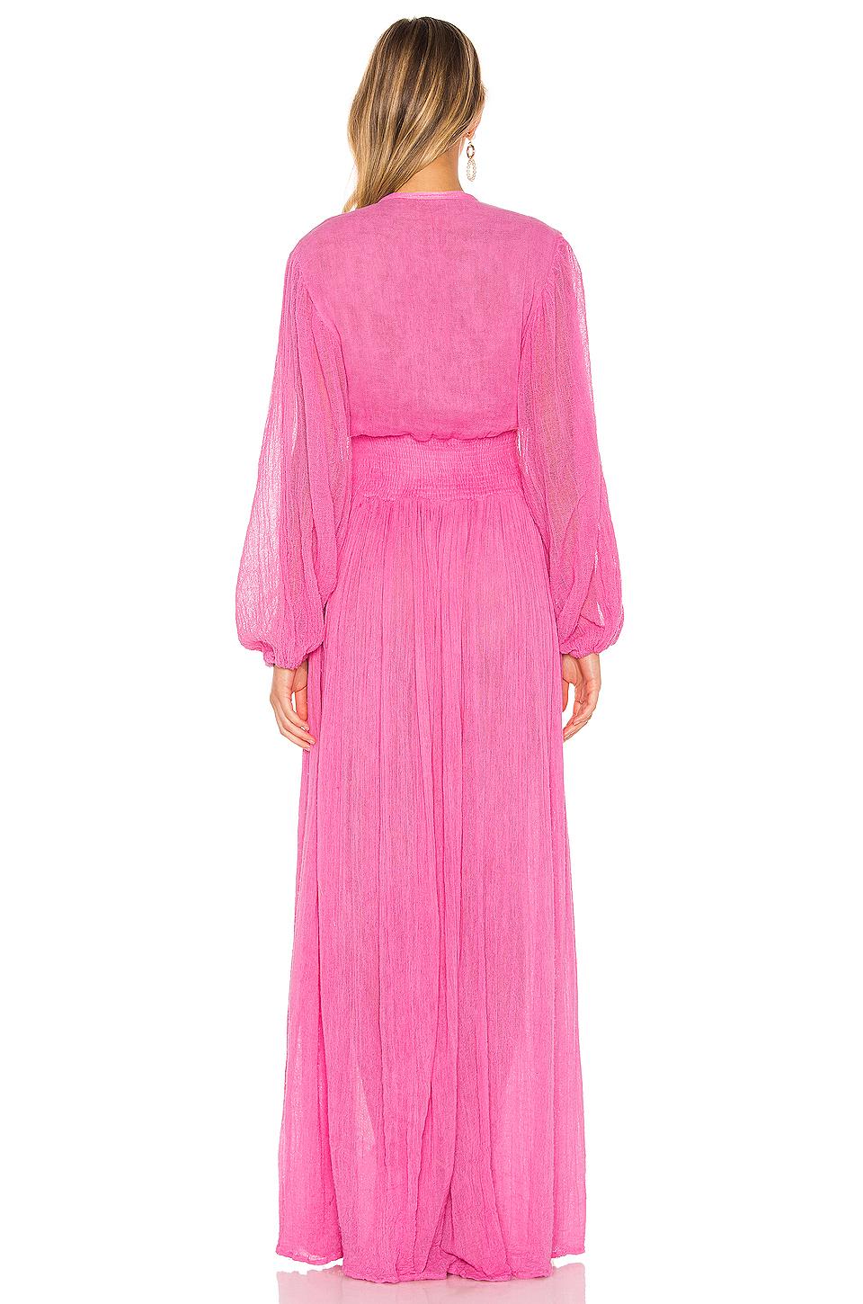 Lapis Maxi Dress in Pink Sky 