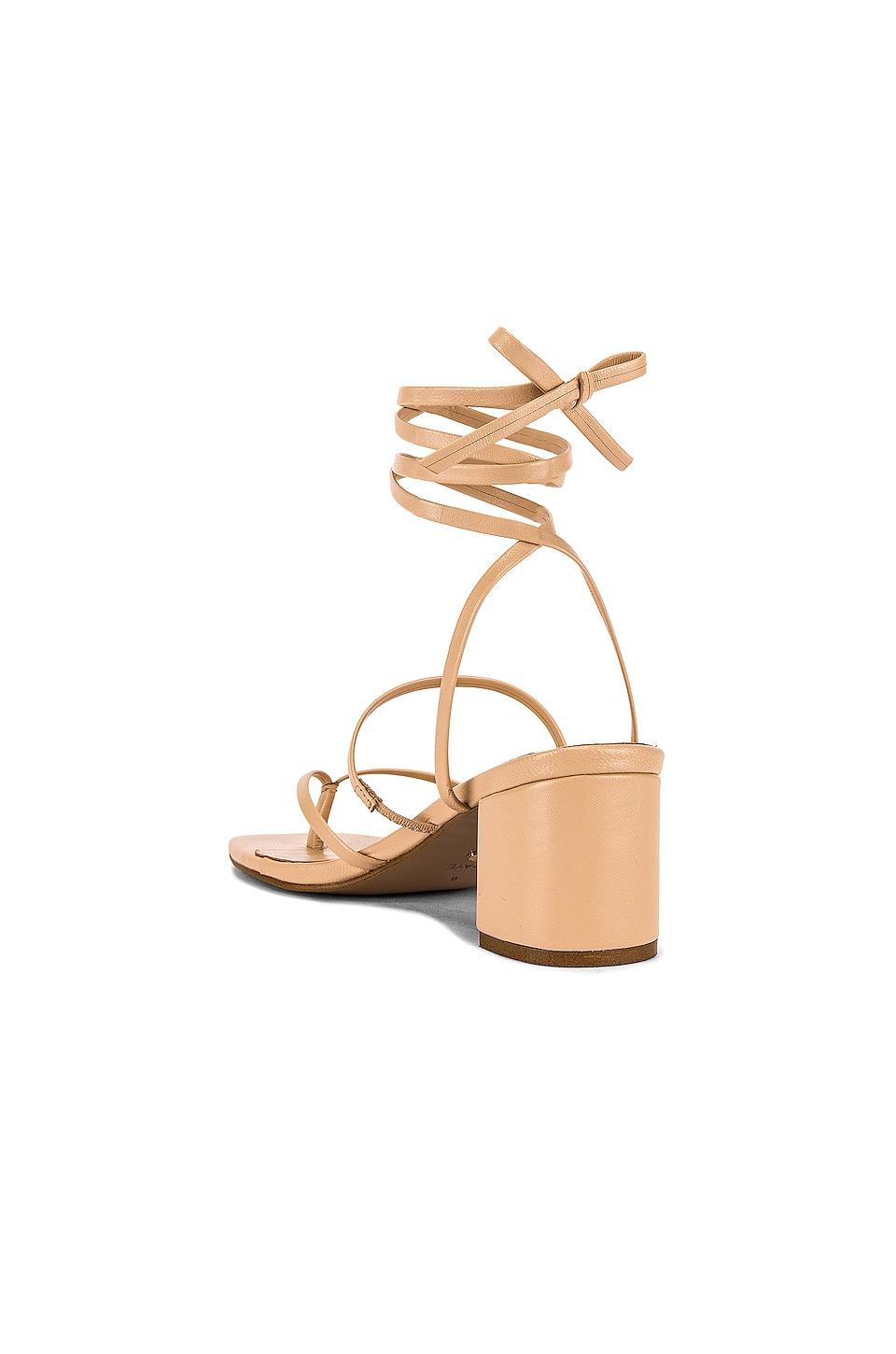 RAYE Leather Syrah Heel in Nude 