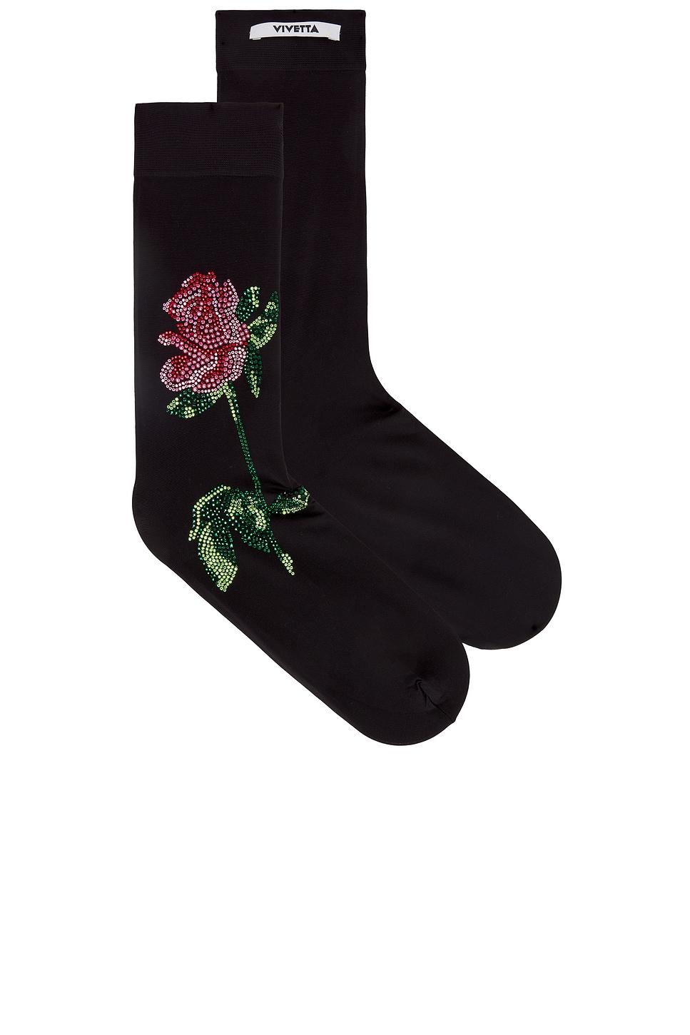 Vivetta レディース ブラック Popsock 靴下類