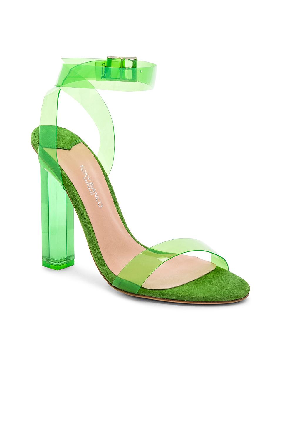 tony bianco green heels