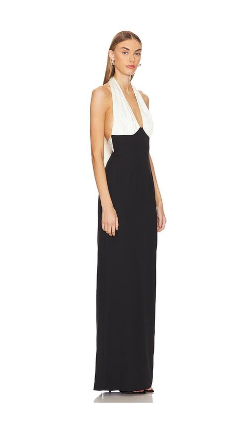 rib knit halter dress Halter Ribbed Knit Two-Piece Midi Dress with Metallic Detail – Soodee main image 0