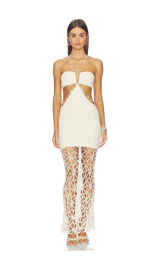CAPITTANA Lali Maxi Dress in White
