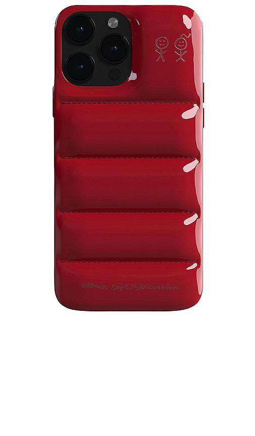 Urban Sophistication Iphone 15 Pro Glazed Puffer Case in Red | Lyst UK