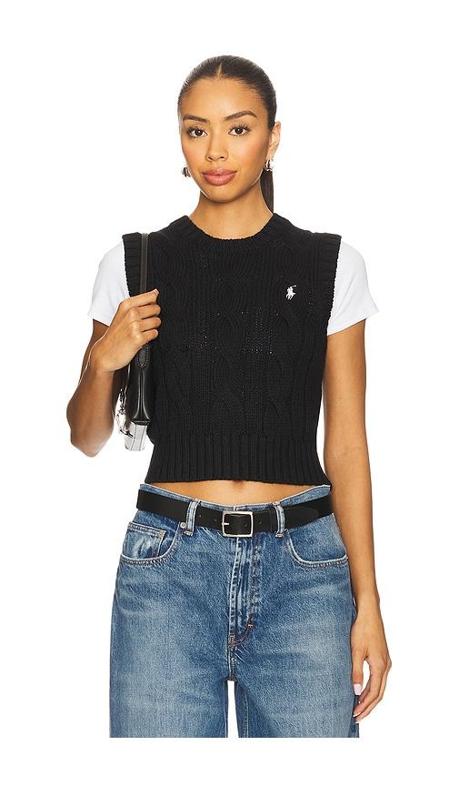トップス Ralph Lauren top Ralph Lauren Collection Melony Embellished Mesh Tank Top