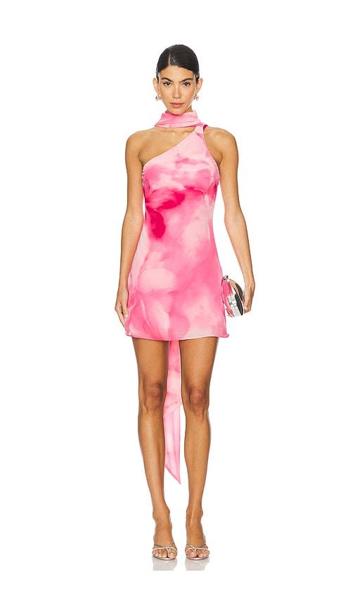 lovers and friends pink floral dress Lovers and Friends Carpenter Mini Dress in Rhoda Floral Multi