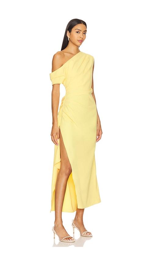 formal gold dresses with sleeves Champagne Gold Sparkly Flutter Sleeves A-line Prom Formal Dress main image 0