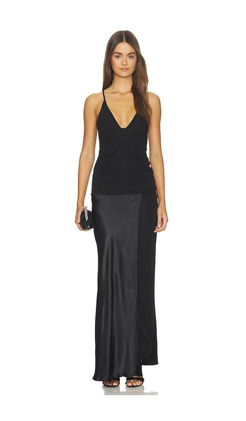 chinese dress ladies Bec + Bridge Carrie Maxi Dress in Multi Green