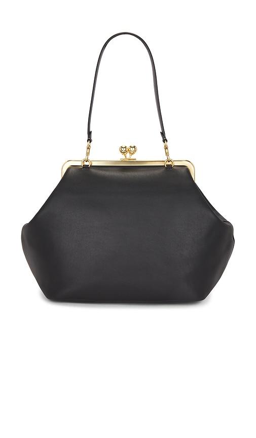 COACH Kisslock Frame Bag in Black | Lyst