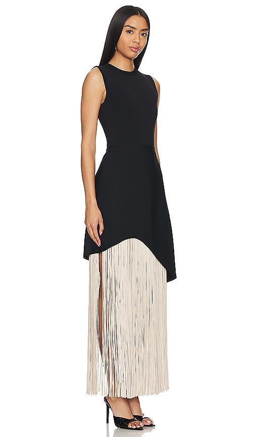 Herve leger fringe gown hot sale