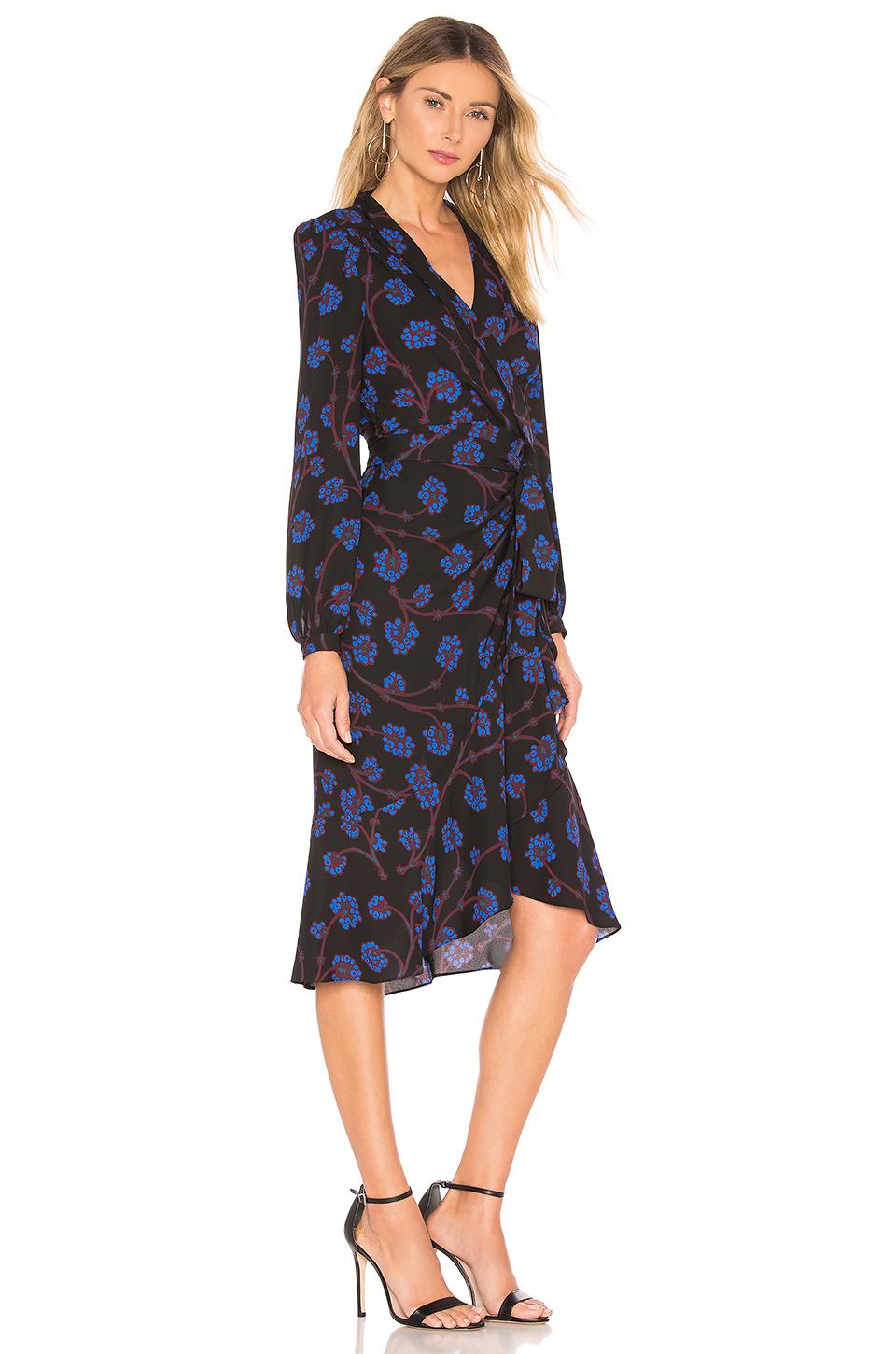 dvf jovie wrap dress