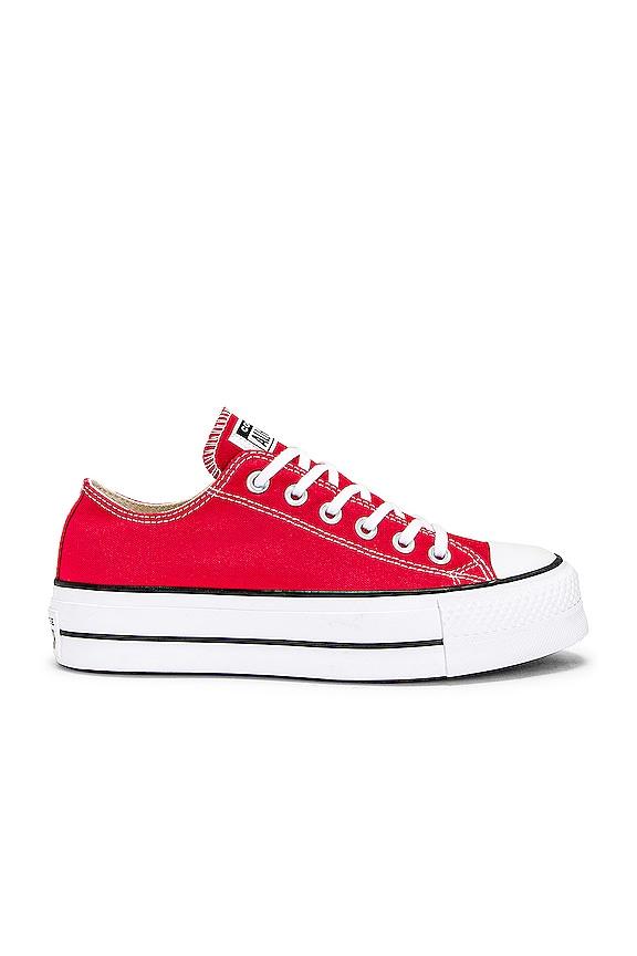 Converse Chuck Taylor All Star Lift Sneaker in Red | Lyst