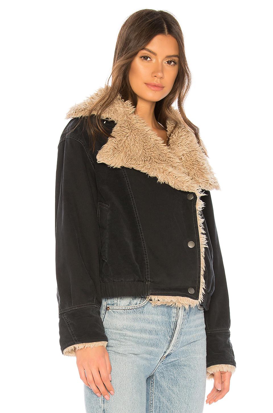 owens sherpa denim jacket