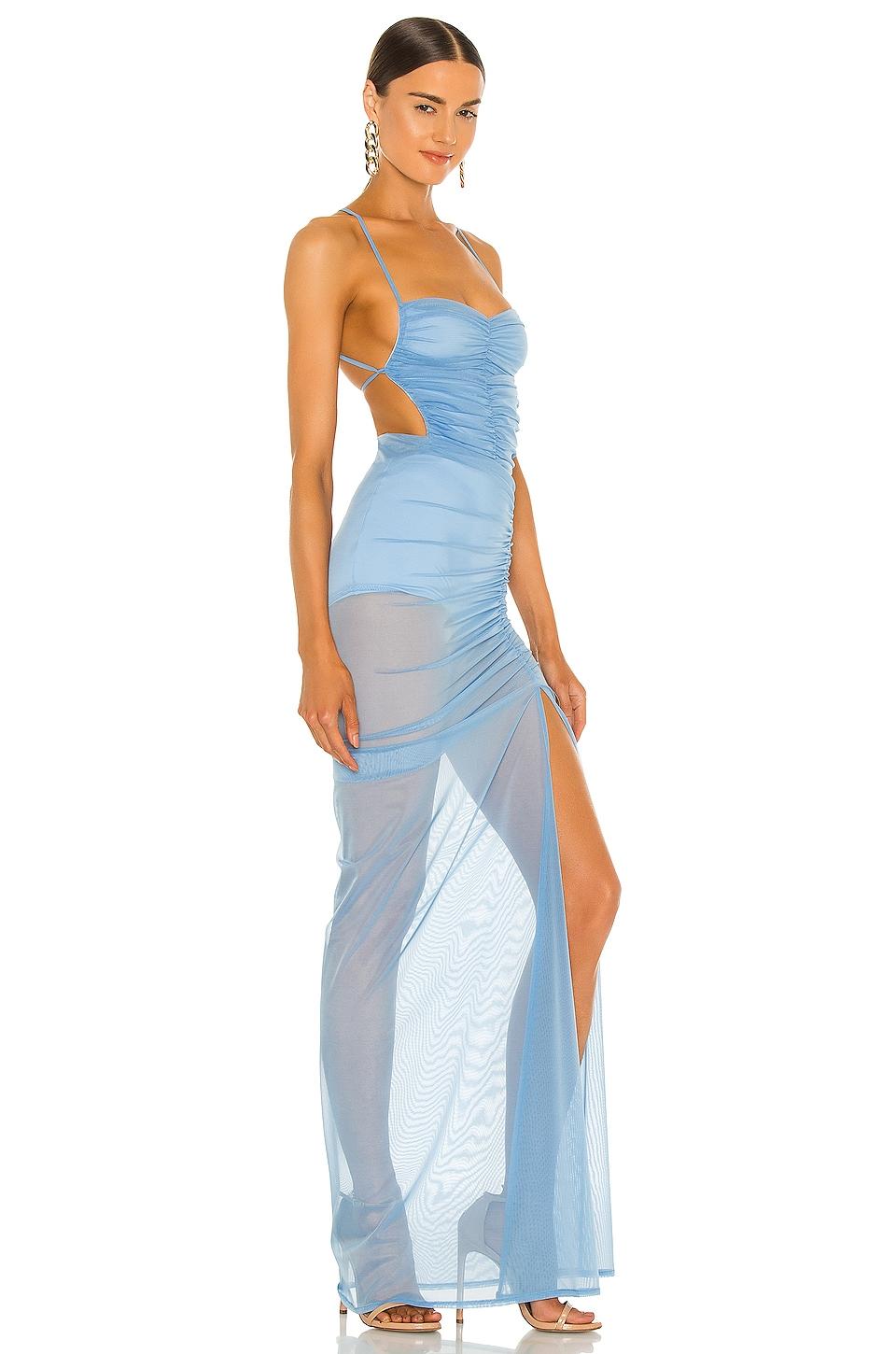 Michael Costello X Revolve Follie Gown in Blue | Lyst