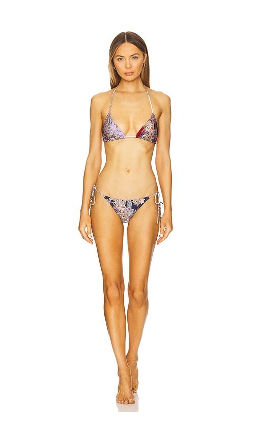 ビキニ ZIMMERMANN RHIANNON MINI TRI BIKINI Zimmermann Rhiannon Mini Triangle Bikini Set | Lyst