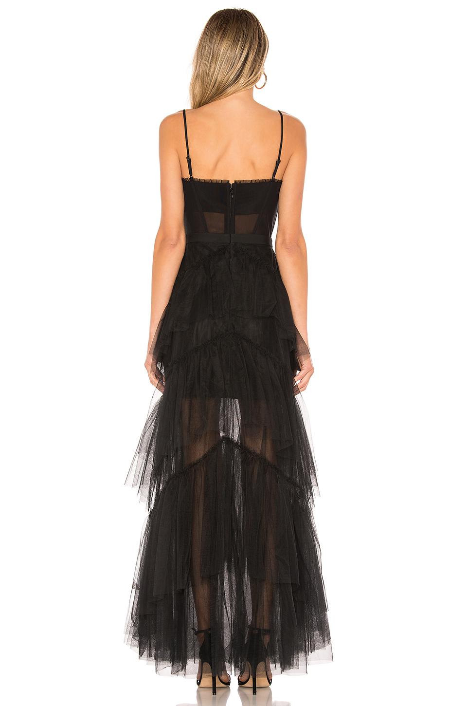 corset tulle gown bcbgmaxazria