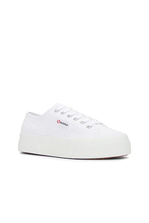 Superga 2740 Mid Platform Sneaker in White | Lyst