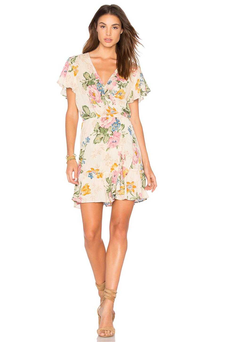 auguste wrap dress