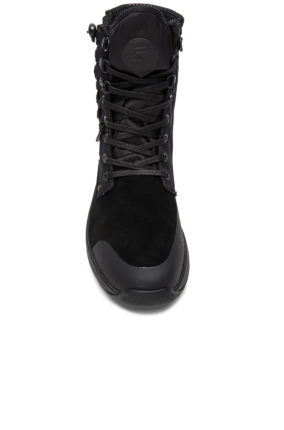 G-Star RAW Suede Cargo High Sneakers in Black for Men | Lyst
