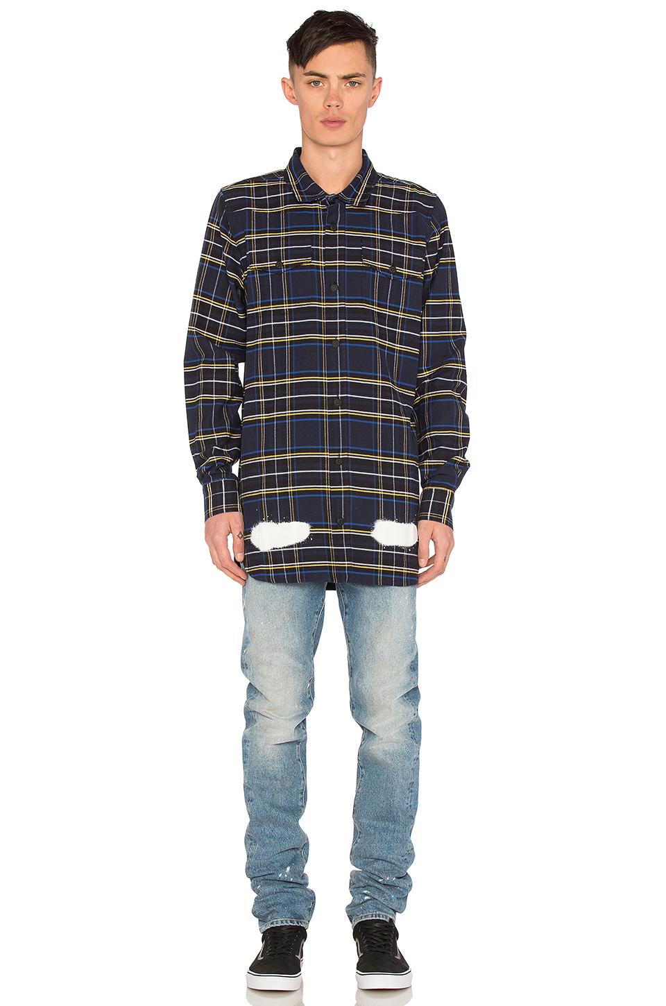 off white spray flannel