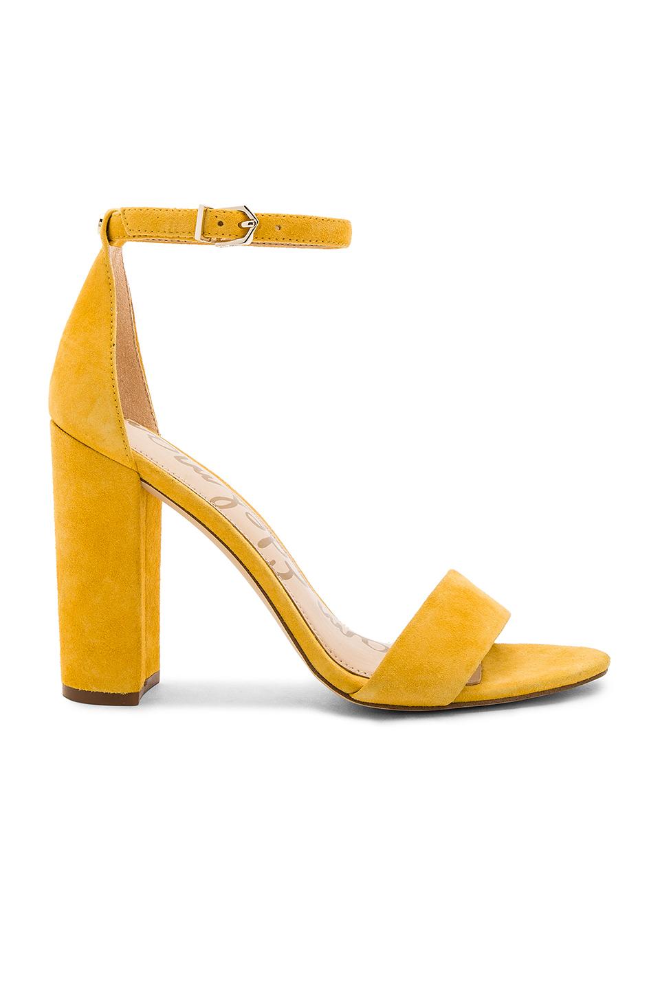 sam edelman yellow sandals