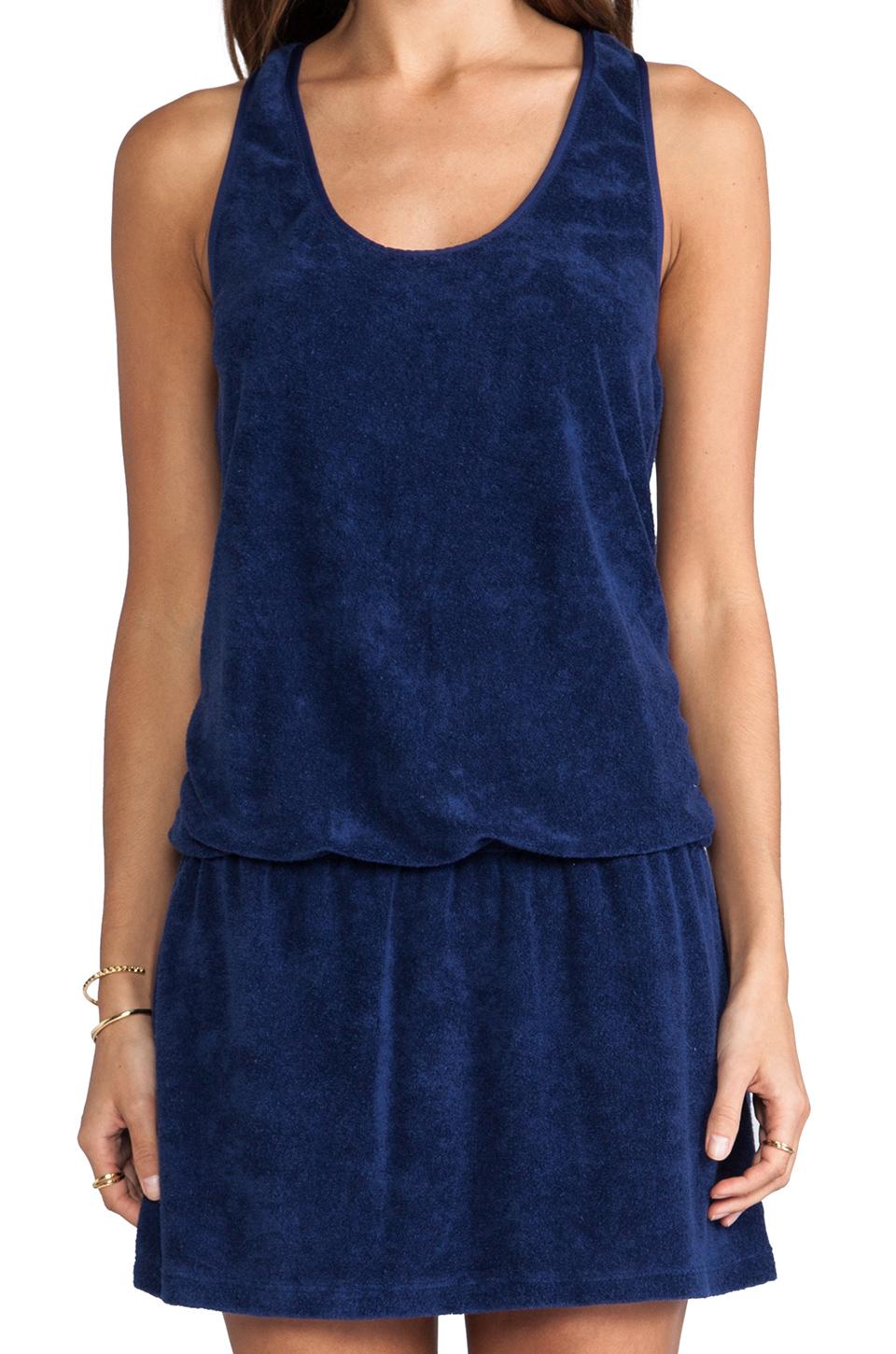 Splendid Terry Cover Up in Navy (Blue) Lyst