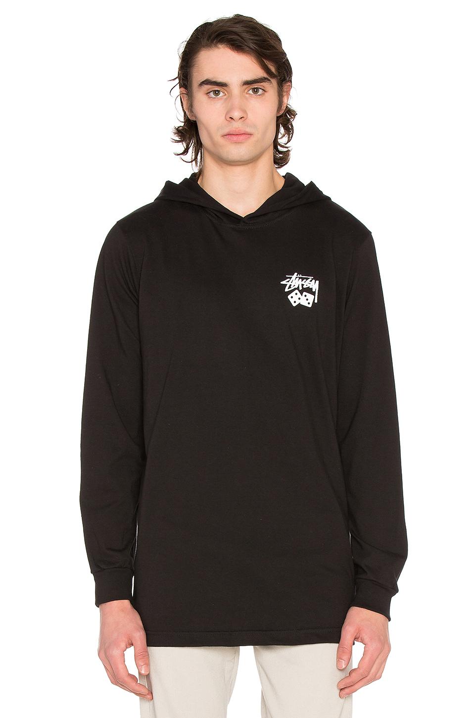 Stussy Dice Hooded Tee for Men - Lyst