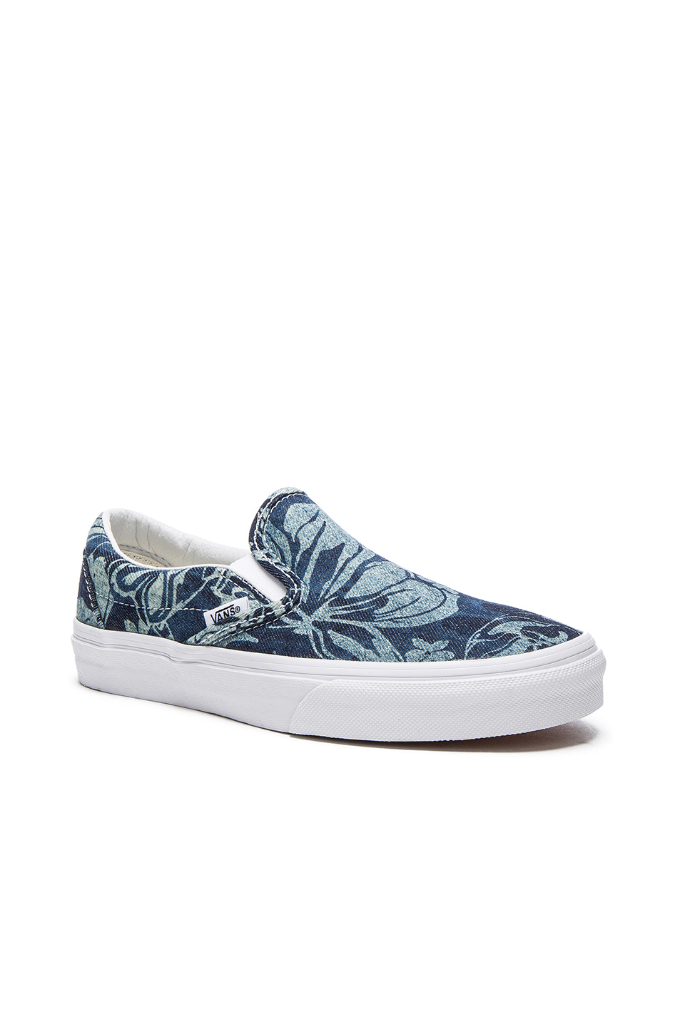 blue tropical vans