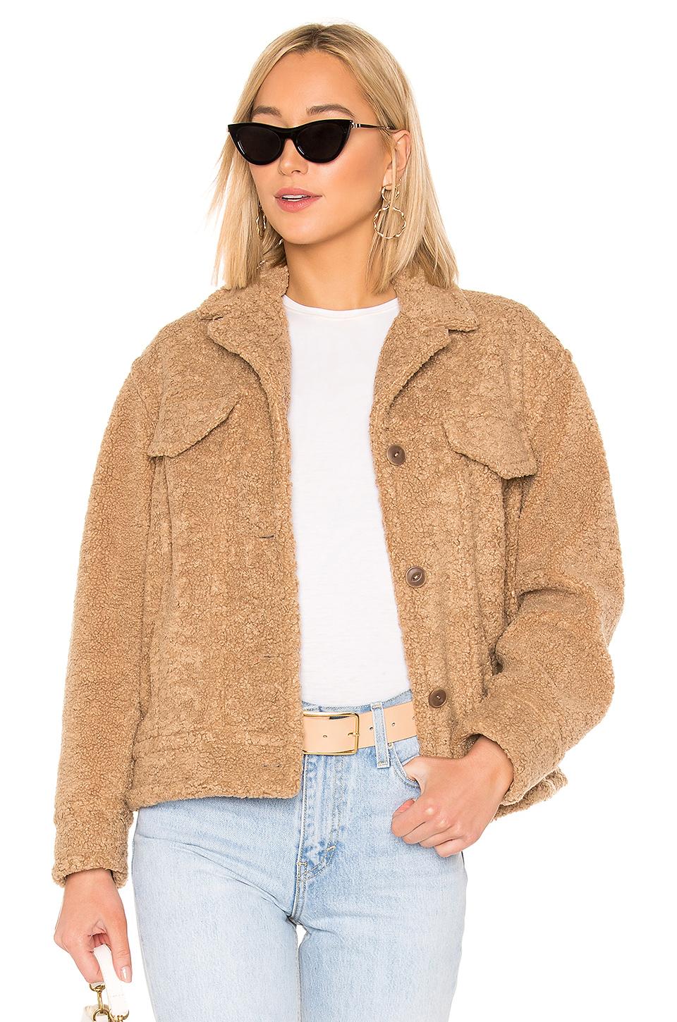vince teddy coat