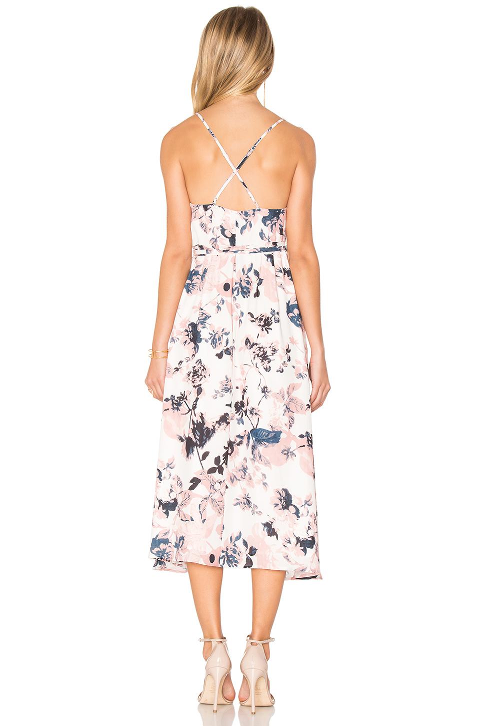 yumi kim city lights midi dress