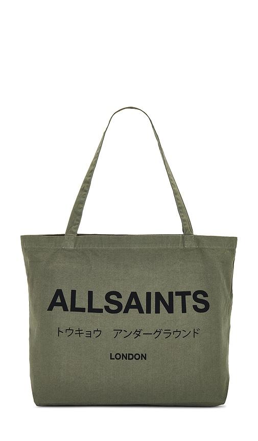 AllSaints Underground Tote in Green for Men Lyst