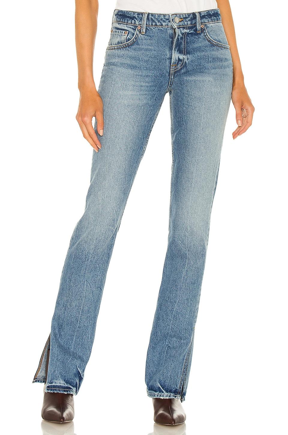 GRLFRND Hailey Low Rise Slim Boot in 