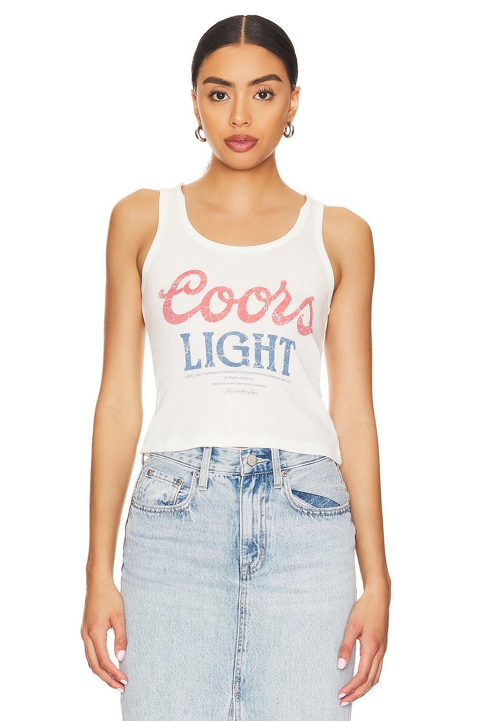 The Laundry Room Coors Light 1980 Rib Tank in White Lyst